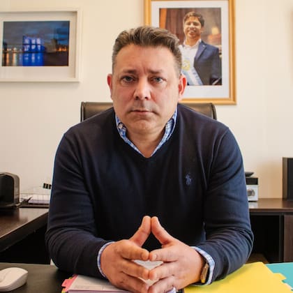 Ernesto Povilaitis Giovazzino, presidente del Consorcio de Gestión del Puerto de Quequén
