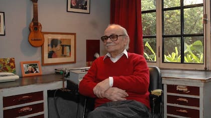 Ernesto Sabato murió a los 99 años en su casa de Santos Lugares el 30de abril de 2011