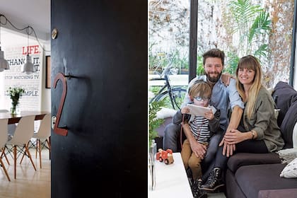 Después de remodelar la cocina y agrandar el primer piso para sumar un cuarto, Ernesto y Roxana ambientaron su casa con estilo fresco y toda la onda