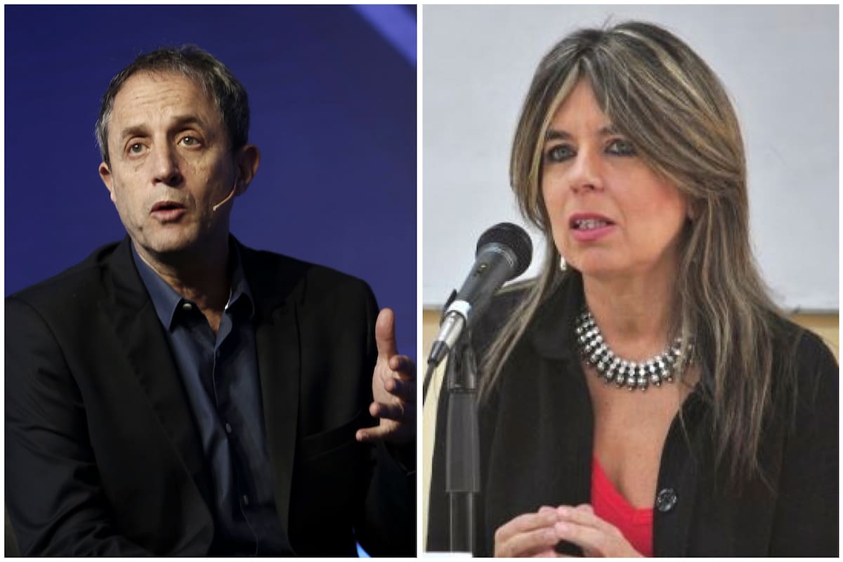 Ernesto Tenembaum y Nora Veiras se cruzaron al aire