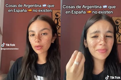 Es argentina, vive en España y sorprendió al revelar la costumbre que allá no existe