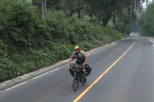 Es argentino, se fue de viaje en bicicleta por Latinoamérica porque estaba deprimido y lo llamaron de Gran Hermano