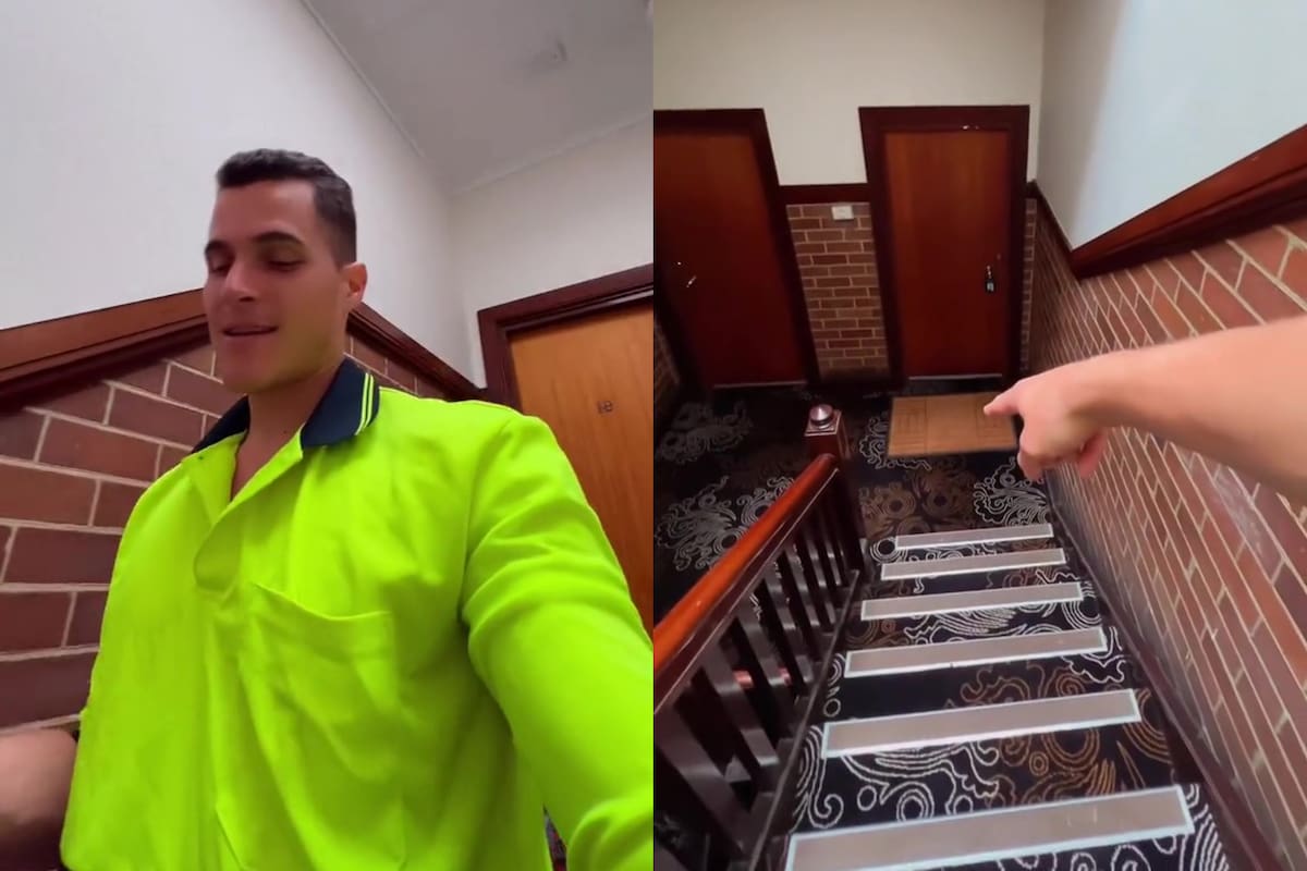 Es argentino, vive en Australia y reveló una costumbre muy particular que tienen en los edificios