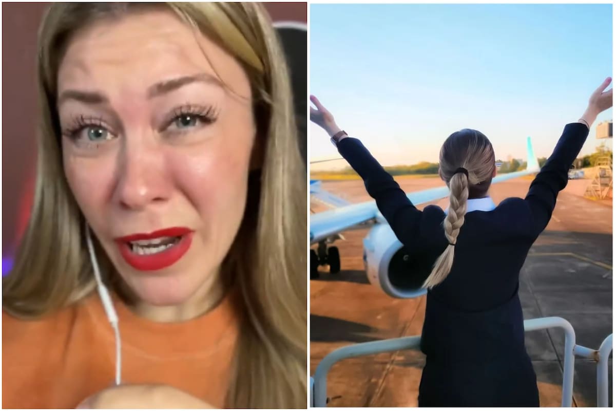 Es azafata y tiene una cuenta muy popular en Tiktok donde comparte secretos y consejos de vuelo