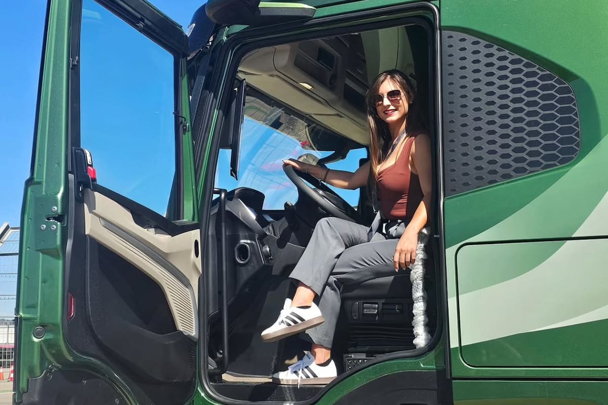 Es camionera y revela lo que todos pasan desapercibido en su trabajo
