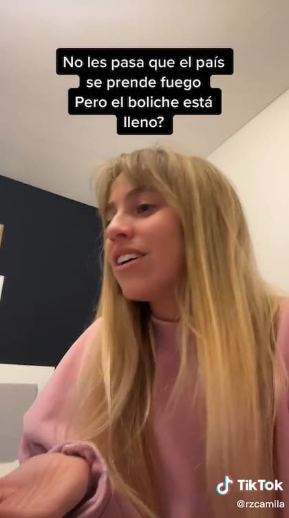 “Es como que ninguno de nuestros gastos tiene sentido alguno", reflexionó la tiktoker (Foto: Captura de video)