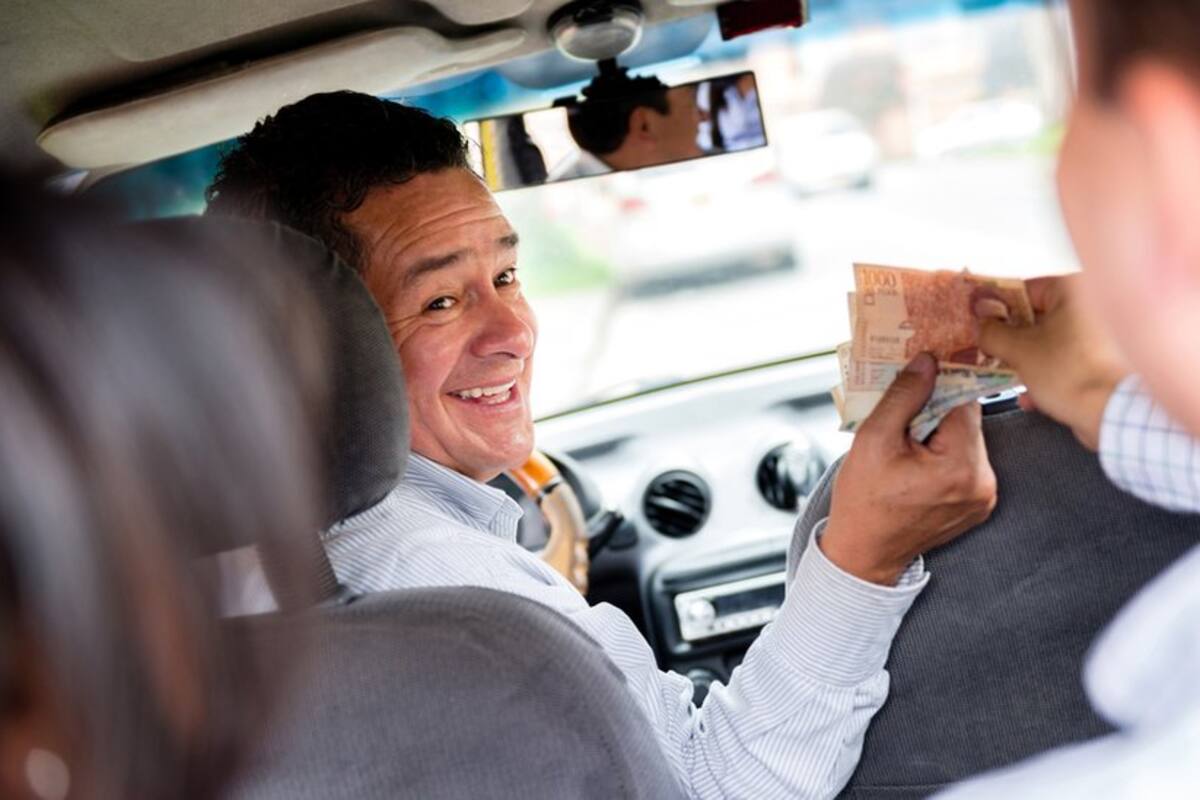 Es común que los taxistas reciban propina aunque no es obligatorio.