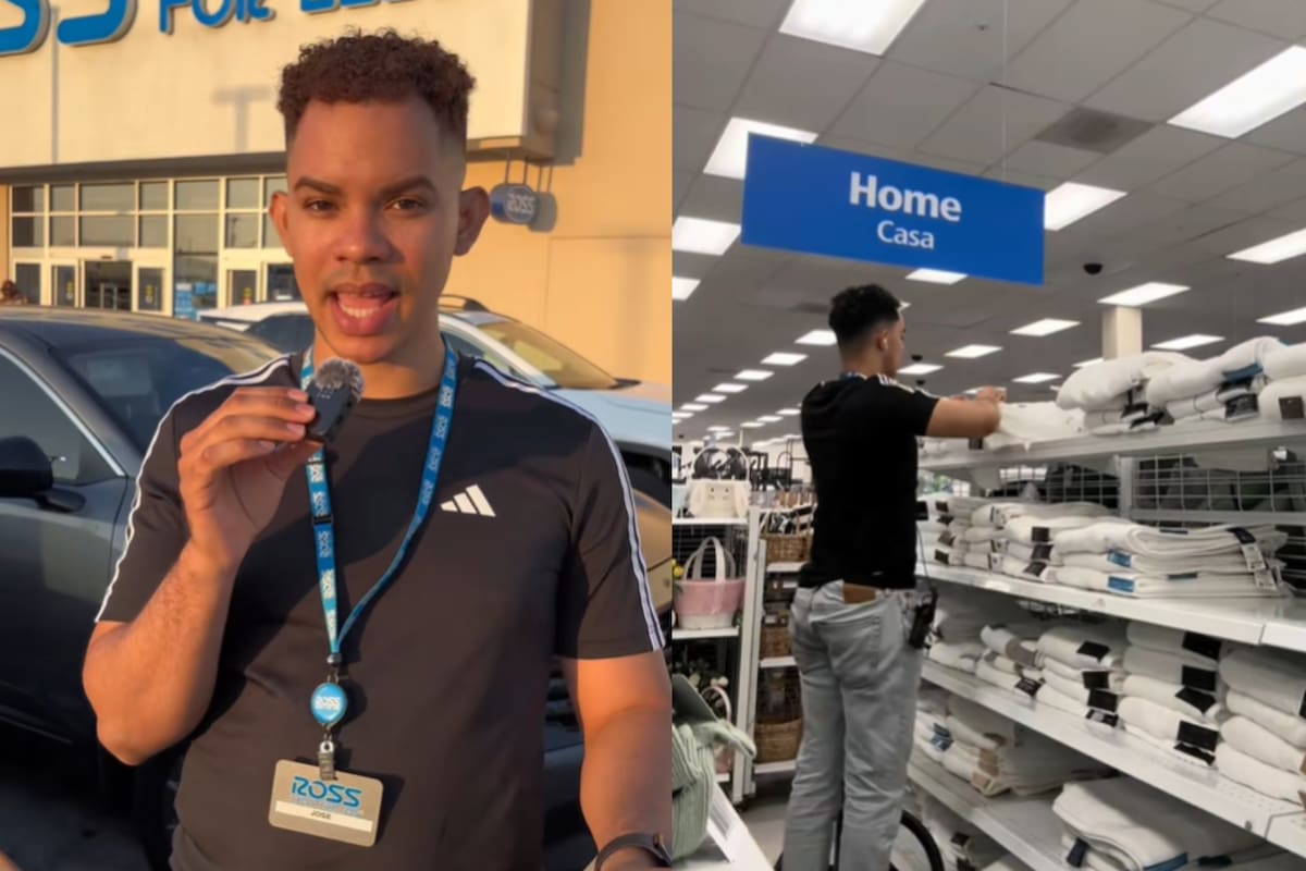 Es cubano, trabaja en Ross y reveló que no se necesita saber mucho inglés para conseguir un puesto