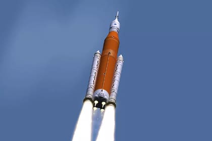Es el cohete más grande construido por la agencia espacial desde el Saturno V de las misiones a la Luna