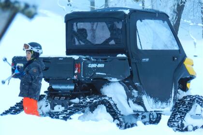 Es el sueño de todo amante de la nieve hecho realidad: un emprendimiento que te permite, literalmente, salir esquiando desde la puerta de tu casa