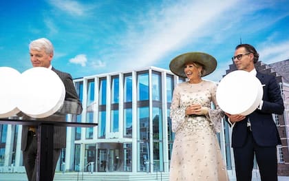 Es espectacular vestido de la reina Máxima (Foto: Instagram @koninklijkhuis)