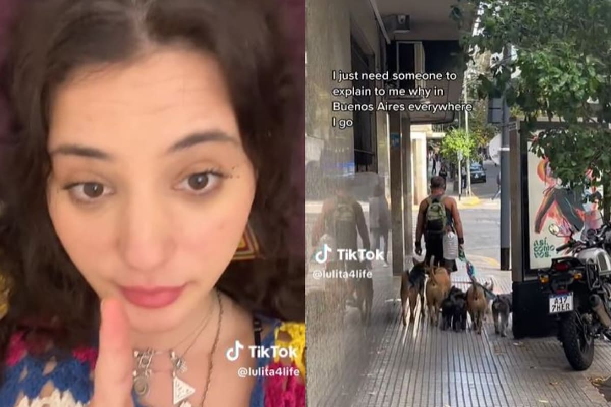 Es extranjera y reveló lo que más la sorprendió al pasear por las calles de Buenos Aires