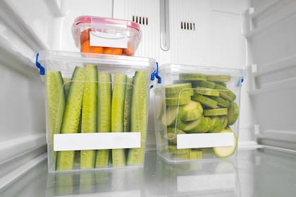 Es ideal separa por tipo de alimento, en porciones y etiquetados con nombre y fecha de freezado.