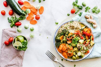 Es importante brindarle al cuerpo comida saludable para recuperar la energía gastada durante el período de ayuno (imagen ilustrativa)