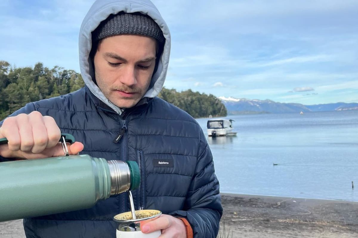 Es inglés, viajó a la Argentina y se volvió viral por su fascinación por los soderos