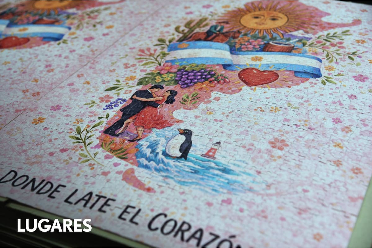 Es la única fábrica nacional que realiza íntegramente rompecabezas de cartón troquelado de 1.000 piezas