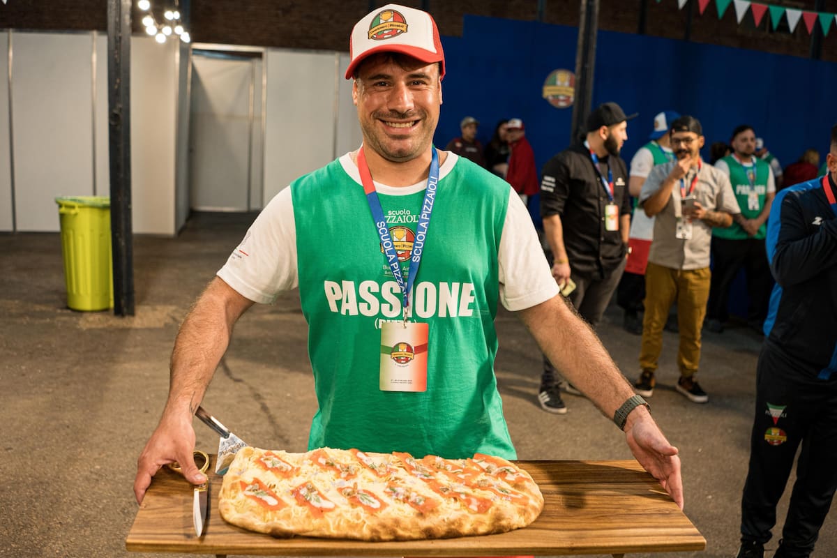 Es mendocino y se convirtió en el mejor pizzero de Sudamérica: qué lo llevó al éxito