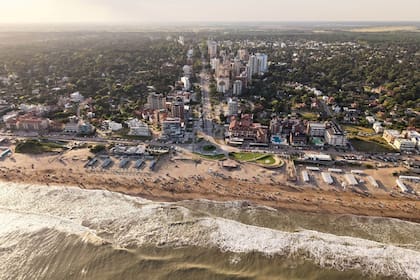 Es muy común la pesca en Pinamar