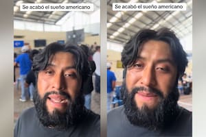 Es oriundo de Guatemala y fue deportado de Estados Unidos y separado de su familia