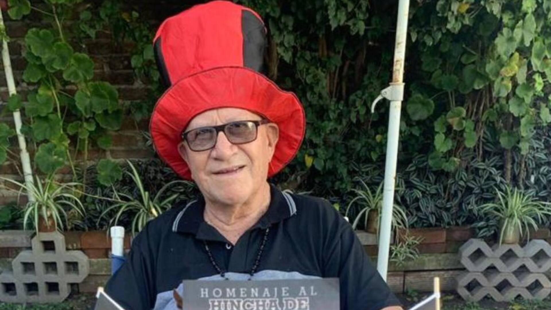 El día en que "Chiche" cumplió 91 rodeado del amor de su familia.