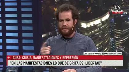 "Es terrible ver políticos que creen que Cuba es un modelo a seguir", señaló Mariño en LN+