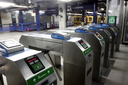 Paro en el subte