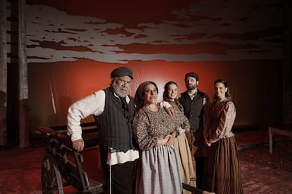 Raúl Lavié, Julia Calvo, Florencia Otero, Dan Breitman y Sabrina Garciarena, protagonistas de esta historia