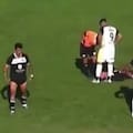Detuvieron a un jugador de fútbol en Mendoza por hacer gestos racistas contra un rival brasileño