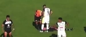 Detuvieron a un jugador de fútbol en Mendoza por hacer gestos racistas contra un rival brasileño