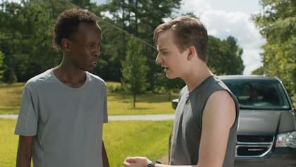 Escena de "El milagro de Tyson", la película que emocionó a todos