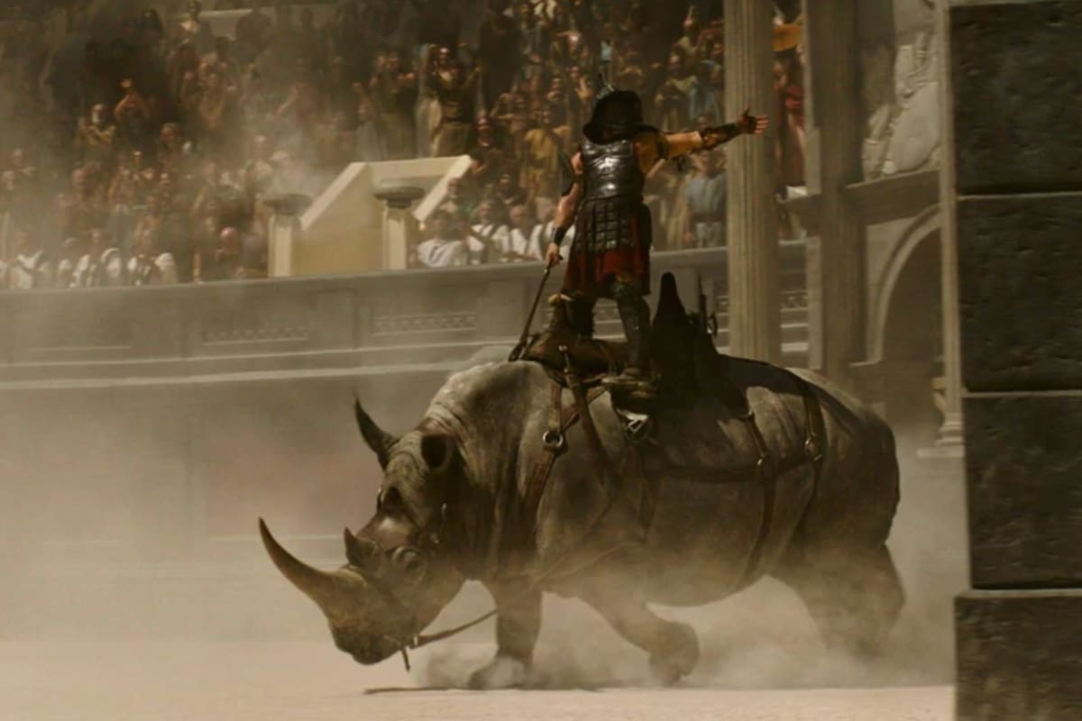 Escena de Gladiador II que generó debate