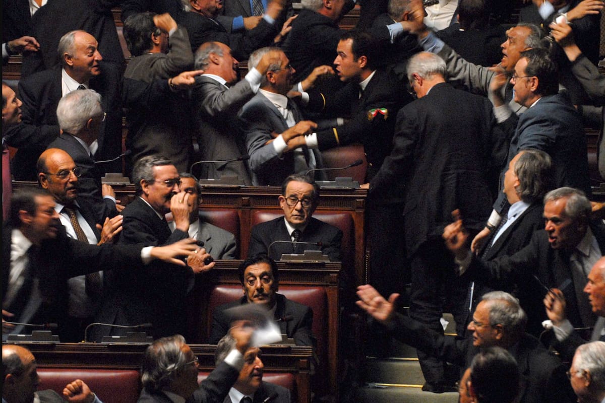 Escena de la película "Il Divo", de Paolo Sorrentino