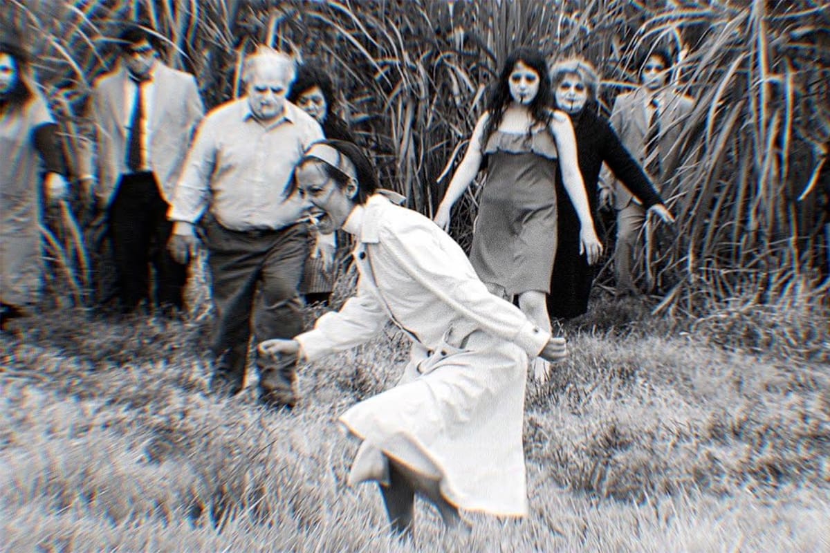 Escena de la película Zombies en el cañaveral: el documental