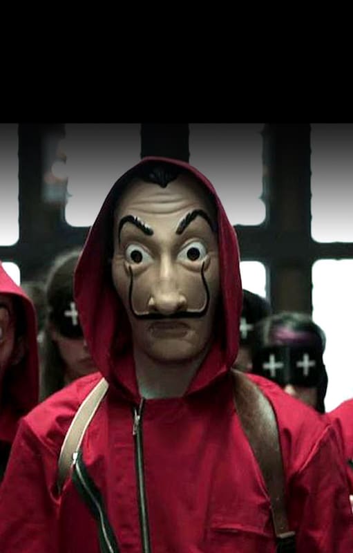 Escena de la serie La Casa de papel