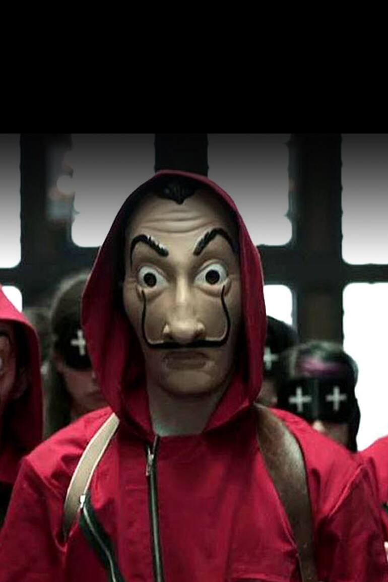 Escena de la serie La Casa de papel