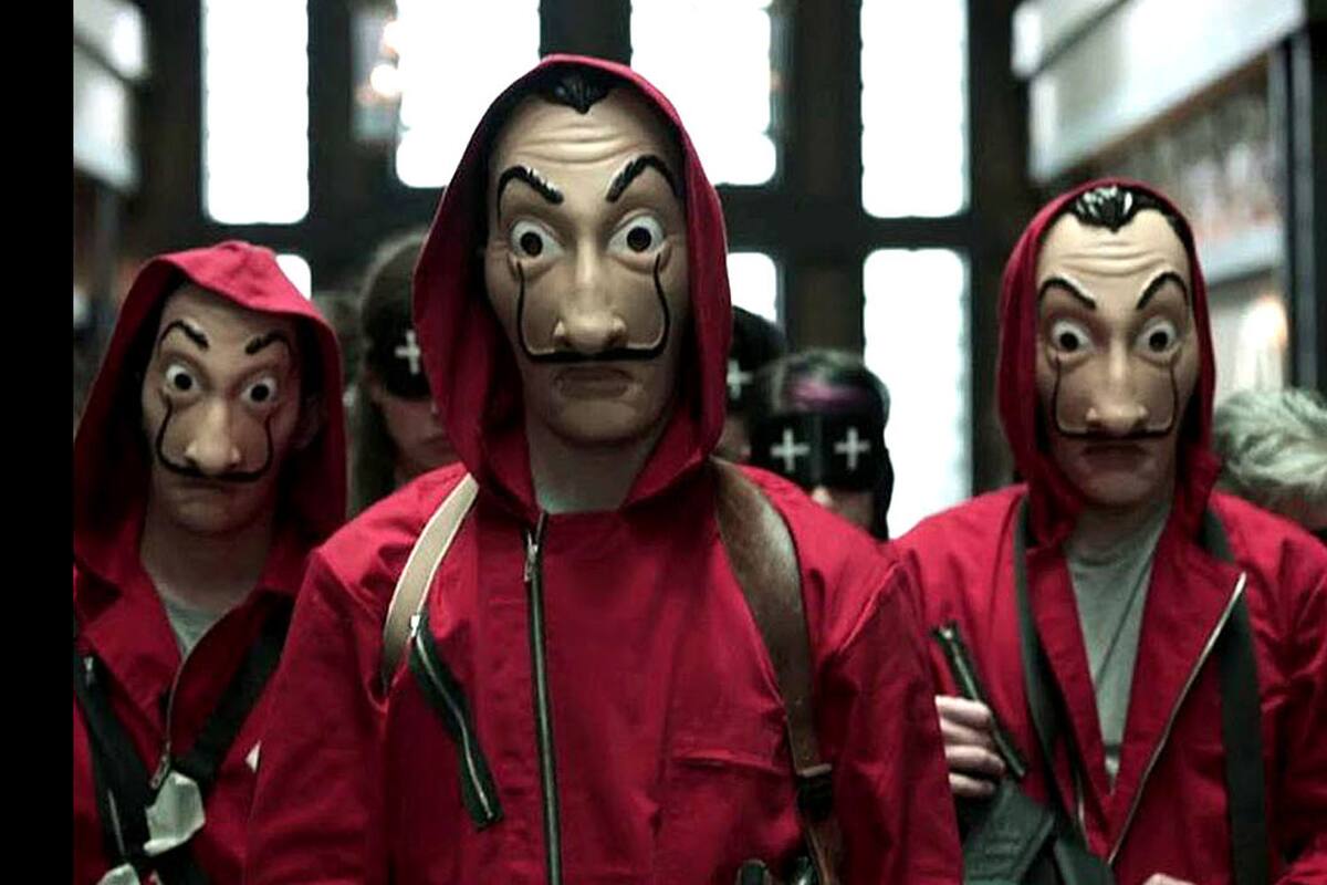 Escena de la serie La Casa de papel