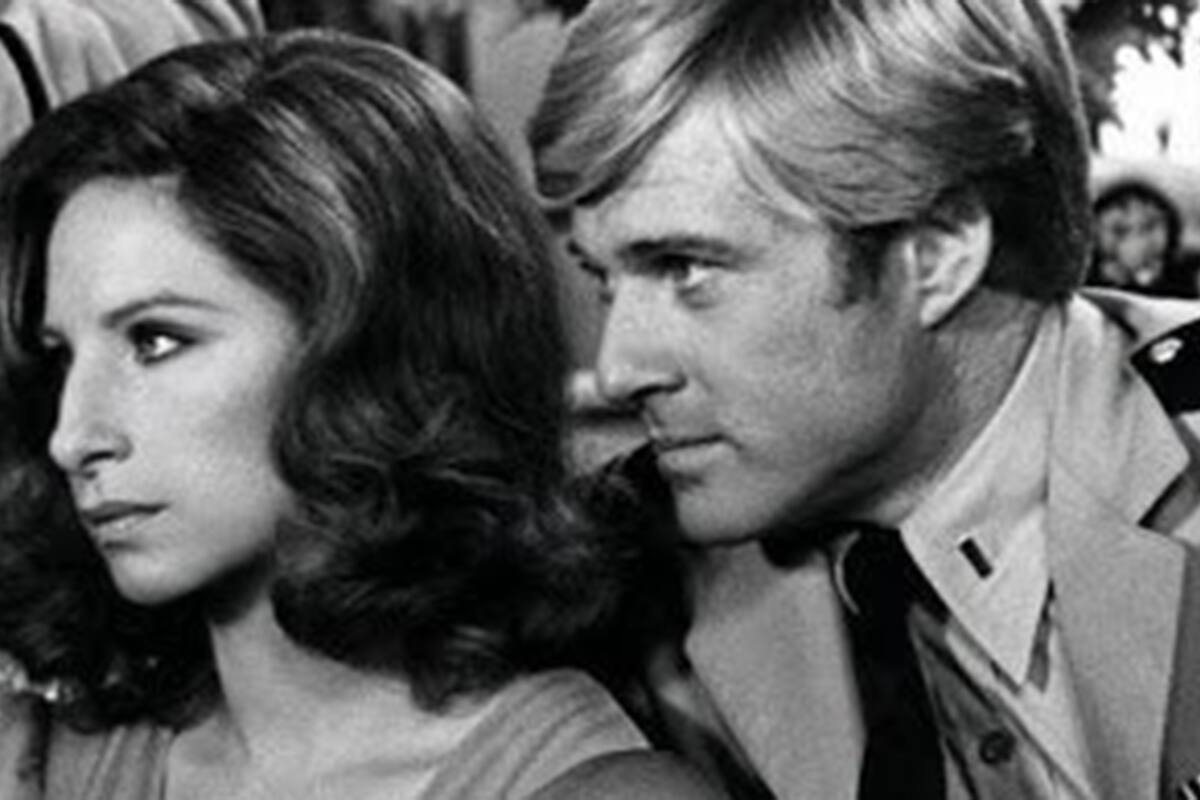Escena de Nuestros años felices, protagonizada por Barbra Streisand y Robert Redford