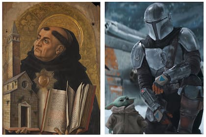 Escena de "The Mandalorian", una serie sobre la perfección moral, y santo Tomás de Aquino
