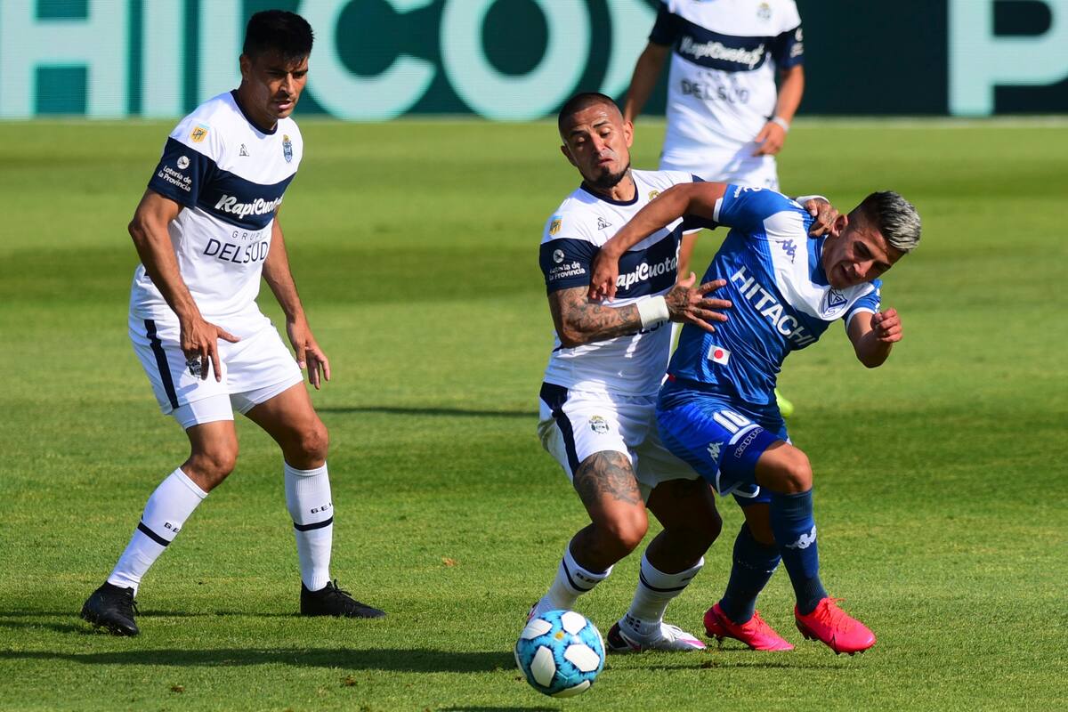 Escena de Vélez Sarsfield vs. Gimnasia y Esgrima de La Plata