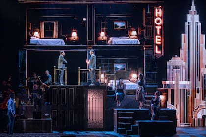 Escena del espectáculo "Astor, Piazzolla eterno"