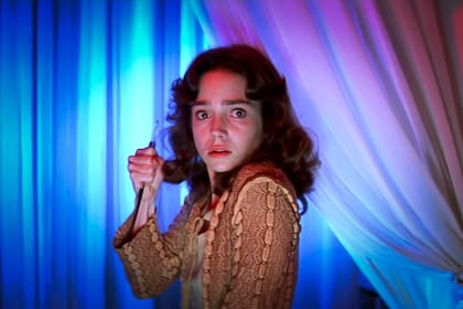 Jessica Harper en Suspiria, un clásico de Argento ambientado en una escuela de danzas y una gran película sobre brujas