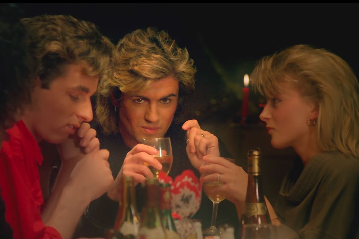 Escena del video "Last Christmas", de Wham!