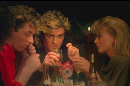 Escena del video "Last Christmas", de Wham!