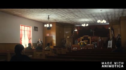 Escena eliminada funeral Spider Rico, personaje interpretado por el argentino Pedro Lovell