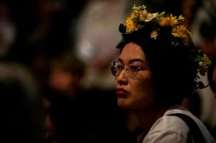 Escenas de una protesta de 2019 tras una serie de absoluciones por violación