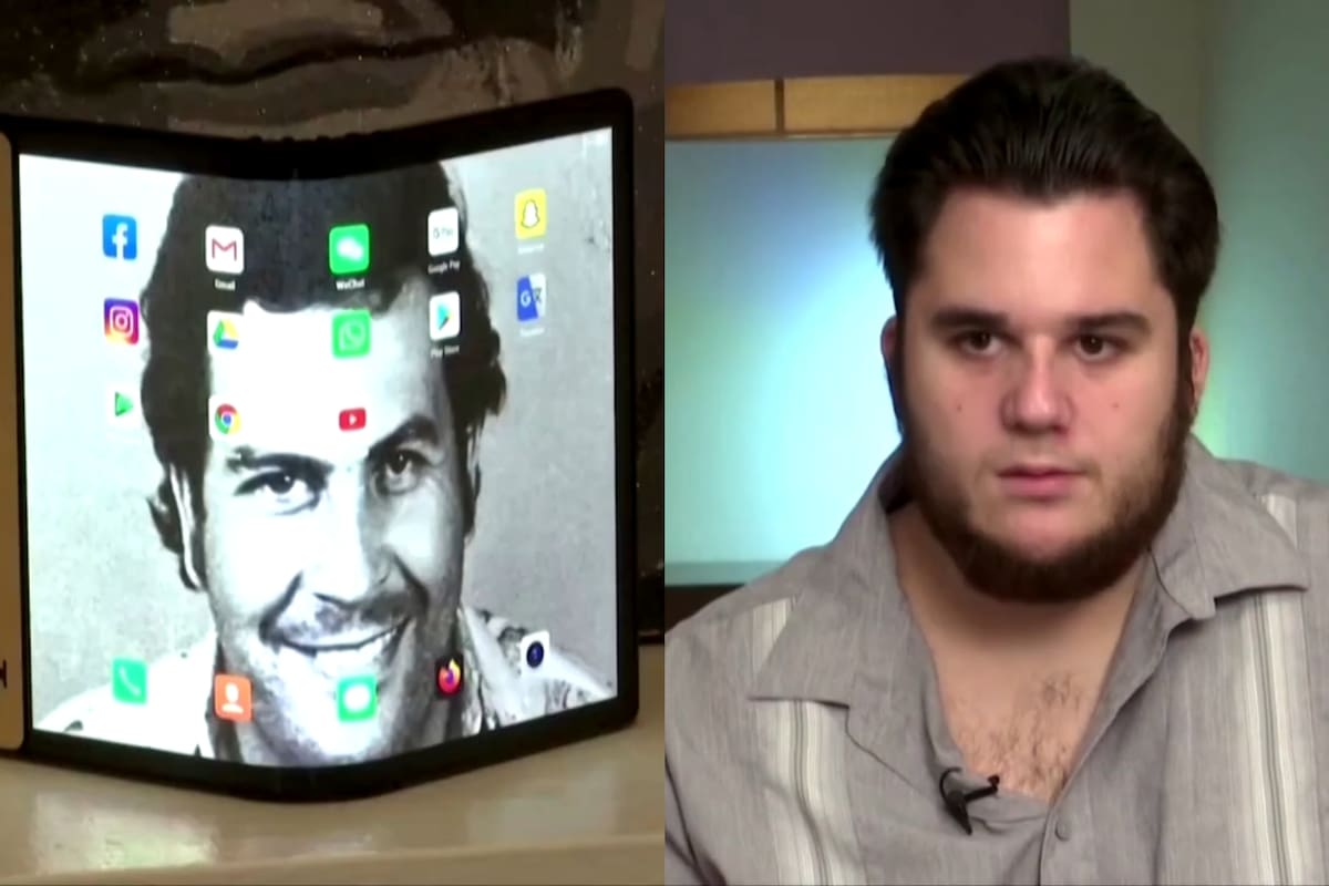 Escobar Fold se vendía a 349 dólares, mientras que el Samsung Galaxy Fold costaba 1980 dólares