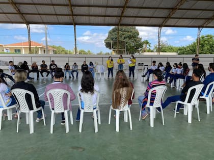 Escola de Ensino Médio em Tempo Integral (EEMTI) Joaquim Bastos Gonçalves, en el estado de Ceará