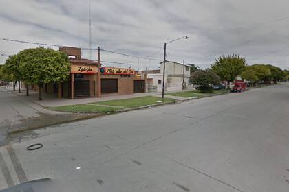 Escolástico Magan y Gelly y Obes, en el barrio Villa Azalais, Córdoba, escenario de un homicidio en ocasión de robo