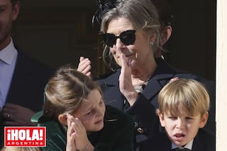 Así están hoy los nietos de la princesa, los hijos de Andrea, Pierre y Charlotte Casiraghi