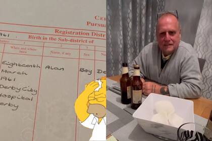 Escribió mal su nombre durante 61 años y se dio cuenta por su acta de nacimiento.